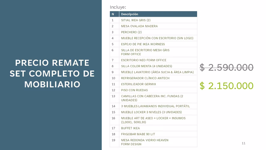 Remate Muebles, Máquina y Productos de Estética - Cosmetología