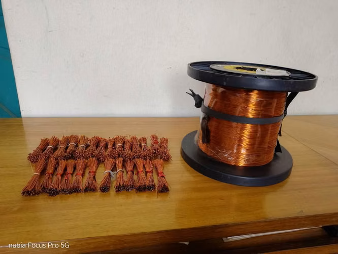 Alambre de Cobre Esmaltado marca IRCE, 0,81, 20 awg mm, 4 kg.