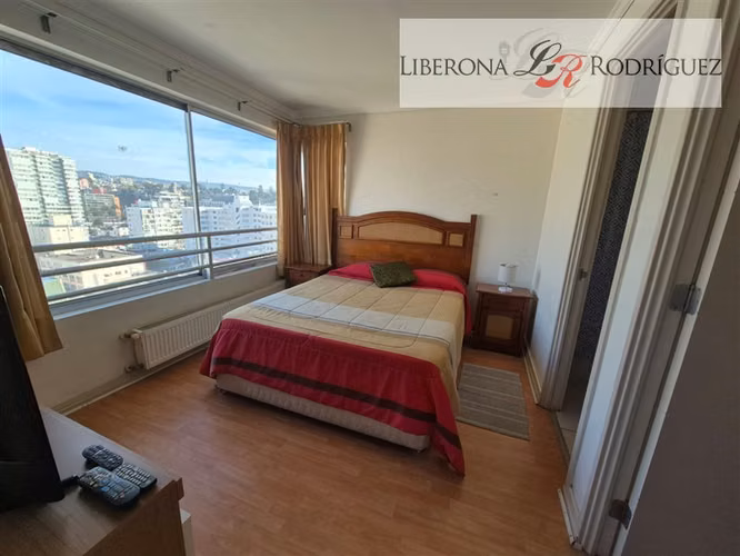 Departamento en arriendo de 1 dorm. en Viña del Mar