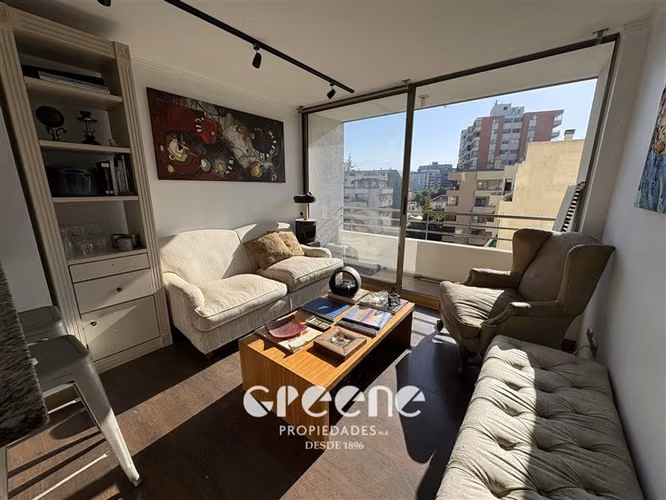 Departamento en venta de 2 dorm Plaza Las Lilas, Providencia