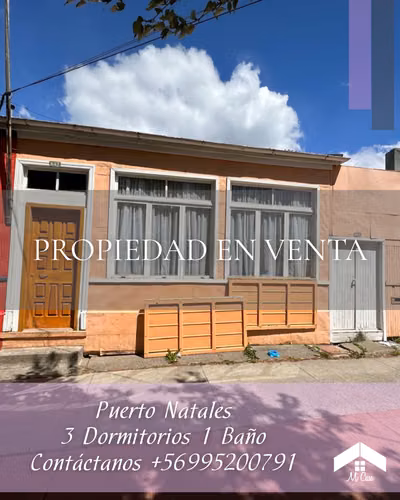 PROPIEDAD SECTOR CENTRO PUERTO NATALES