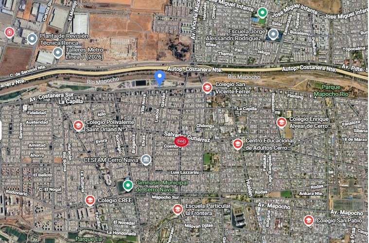 Vendo departamento 3D+1B en segundo piso, Cerro Navia