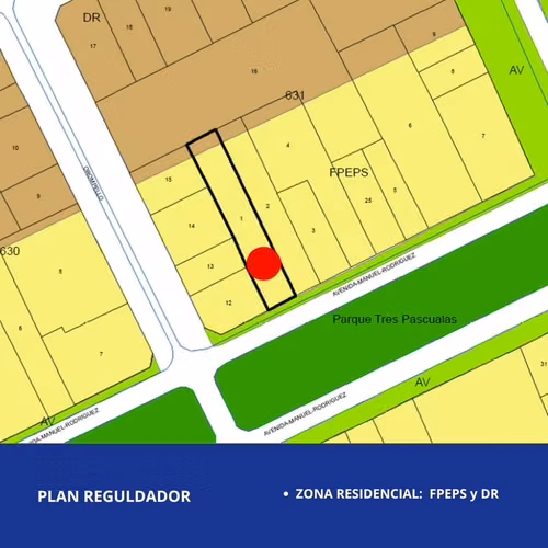 VENTA TERRENO COMERCIAL AV. MANUEL RODRIGUEZ