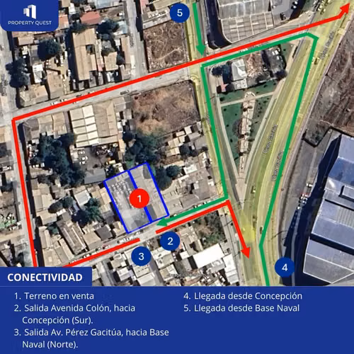 VENTA  AMPLIO TERRENO SECTOR ARENAL TALCAHUANO - Imagen 5
