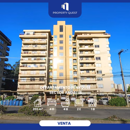 VENTA PENTHOUSE 4D+4B FRENTE COLEGIO ALEMAN
