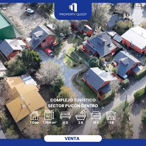 VENTA COMPLEJO TURÍSTICO PUCÓN INVERSIÓN