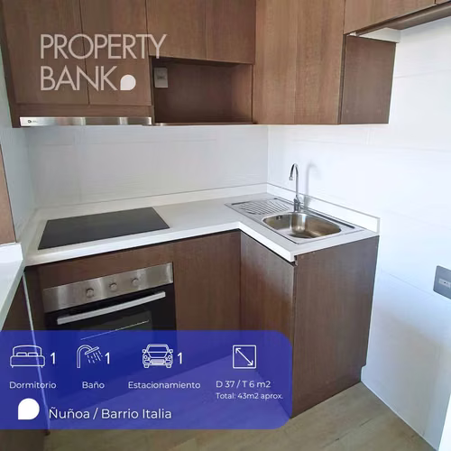 Moderno Departamento Barrio Italia c/est. (167829)
