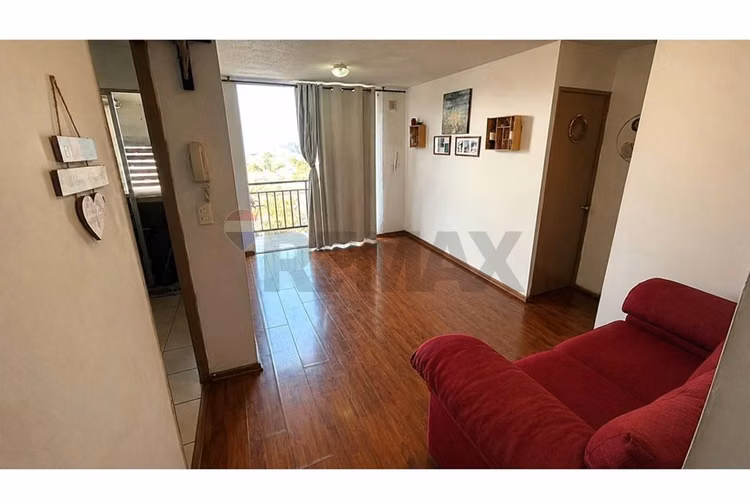 Depto 3d|1b|1e balcón y vista oriente rancagua