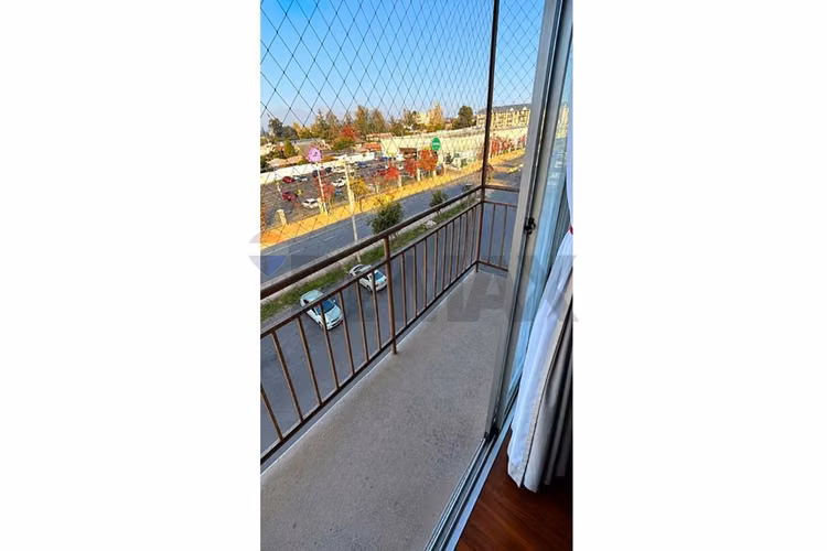 Depto 3d|1b|1e balcón y vista oriente rancagua