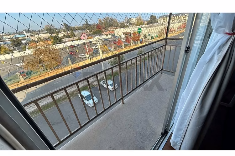 Depto 3d|1b|1e balcón y vista oriente rancagua