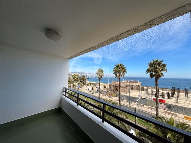 Departamento 2 dormitorios en Viña del Mar con linda vista
