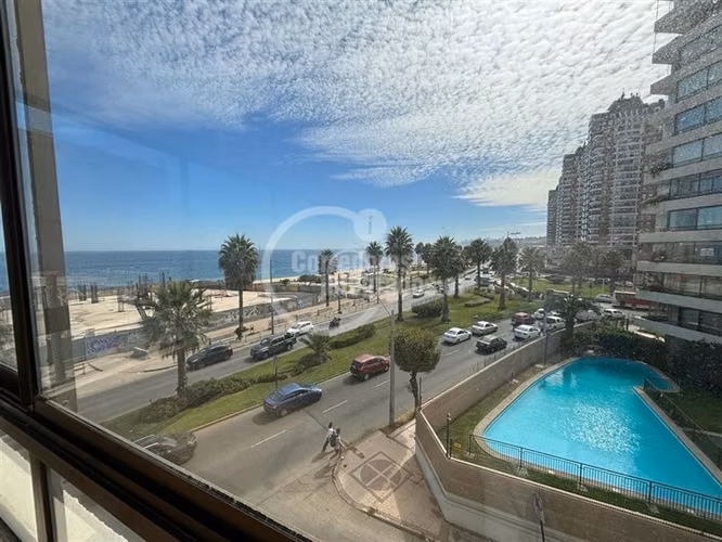 Departamento 2 dormitorios en Viña del Mar con linda vista