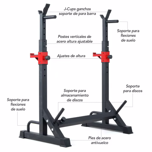 Vendo Rack Squat Rack Atletis Force Line 200