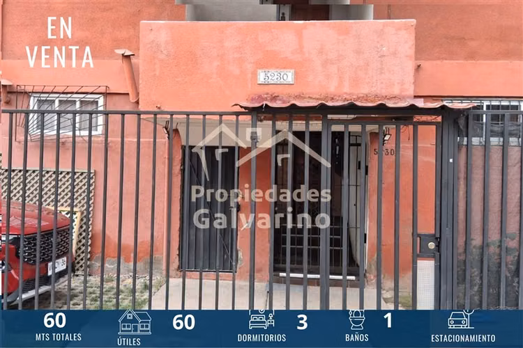Departamento en venta de 3 dorm. en San Miguel