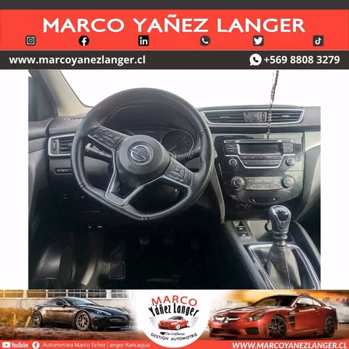 NISSAN QASHQAI SENSE 2.0 / AÑO  KILOMETROS / EXCELENTE ESTADO