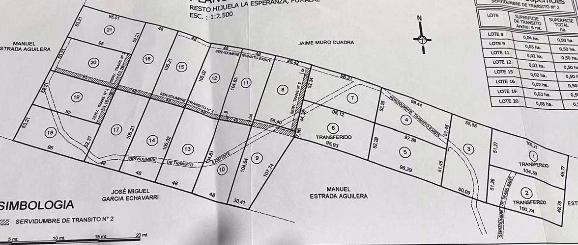 Parcelas en condominio, terreno irregular. (168031)