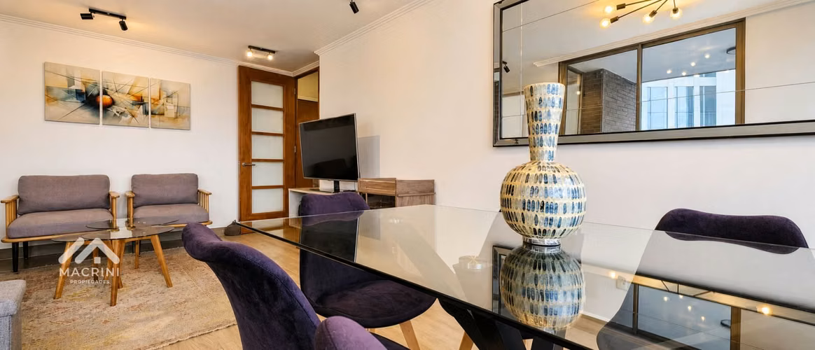 Departamento remodelado 2D/2B con vista cordillera - Las Condes