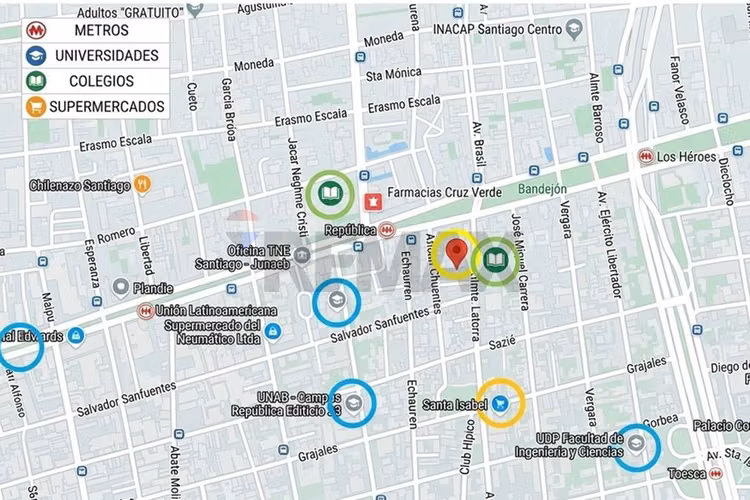 Excelente oferta ¡depto cerca de metro república!