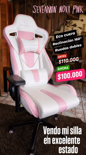 Silla Gamer Sevenwin Nova Pink