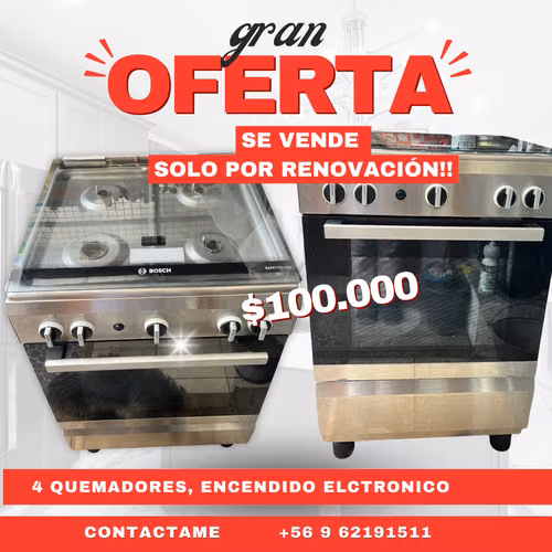 Cocina Bosch vendo por Renovación