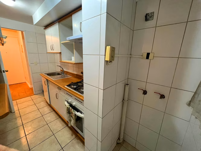 Cómodo departamento con excelente ubicación en Santiago.