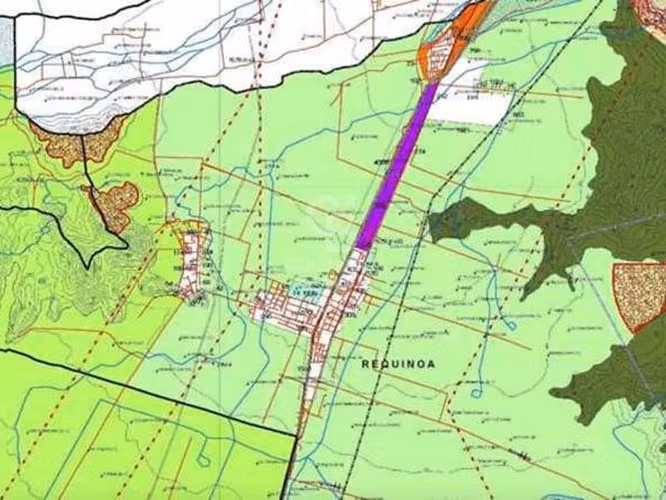 Terreno 2,5há a orilla de Carretera, Requinoa