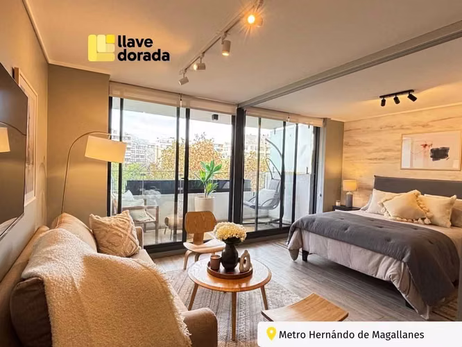 Arriendo Deptos. 1D+1B Metro Hernando de Maga (168342) - Imagen 9