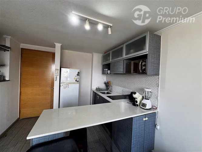 Departamento en venta de 2 dorm. En Macul Metro las torres