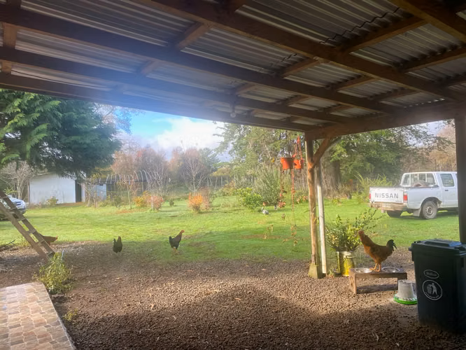 Se vende casa y terreno en Tralcao 20 minutos de Valdivia