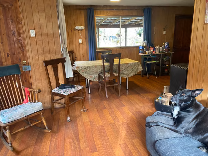 Se vende casa y terreno en Tralcao 20 minutos de Valdivia