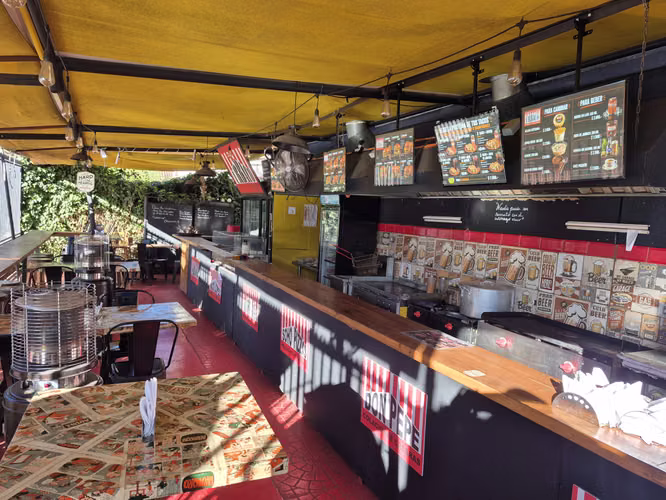 Arriendo administracion delegada local de tacos y hamburguesas