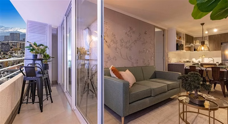 Departamento en venta de 2 y 3 dorm. en Independencia