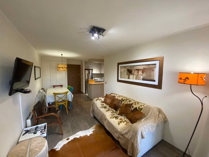 Departamento en venta excelente estado,2 dormitorios, condominio seguro, Pucón
