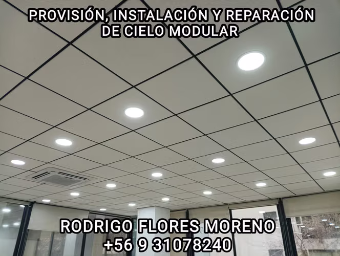 Cielo Americano, Provisión e Instalación