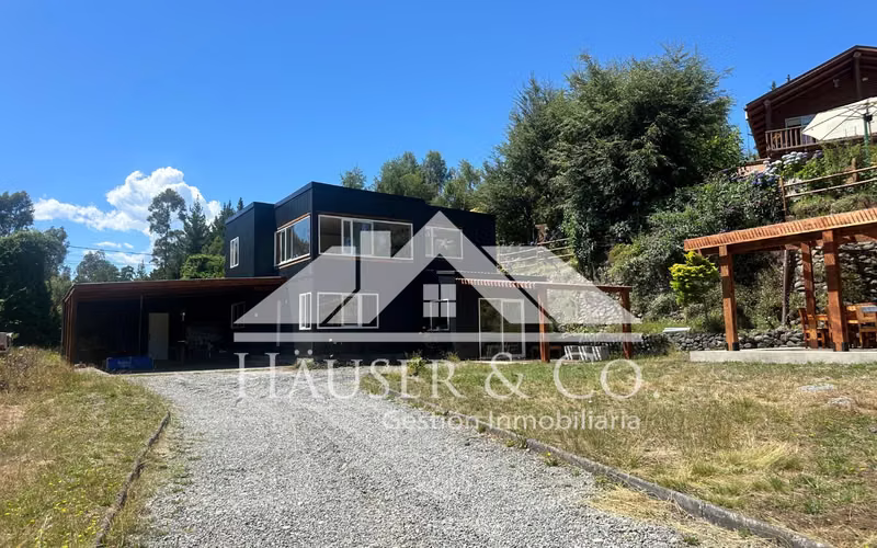 Casa en arriendo 5 dorm 4 b en Condominio Entre Villarrica y Pucon