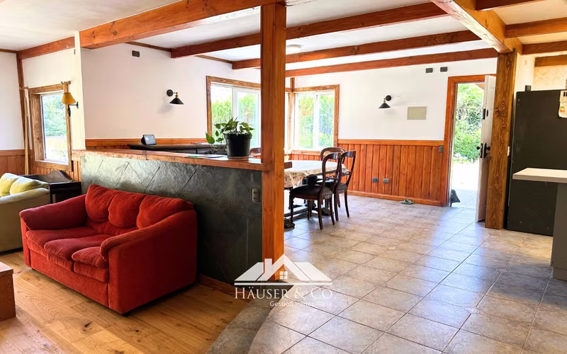 Casa en arriendo 5 dorm 4 b en Condominio Entre Villarrica y Pucon
