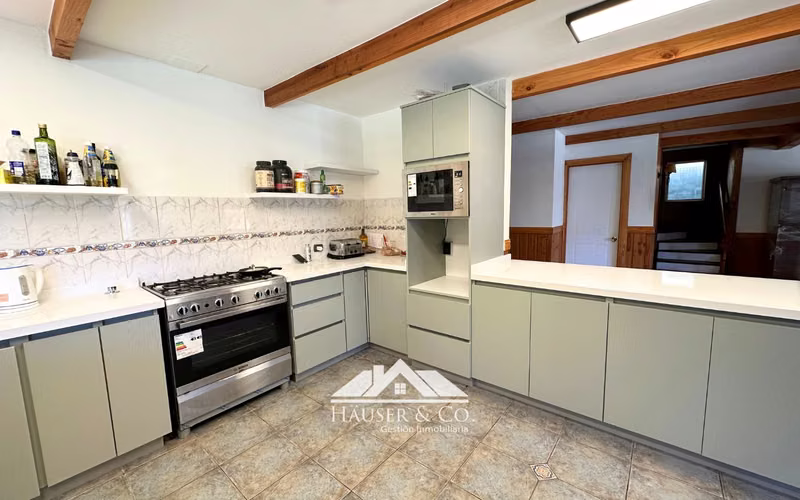 Casa en arriendo 5 dorm 4 b en Condominio Entre Villarrica y Pucon