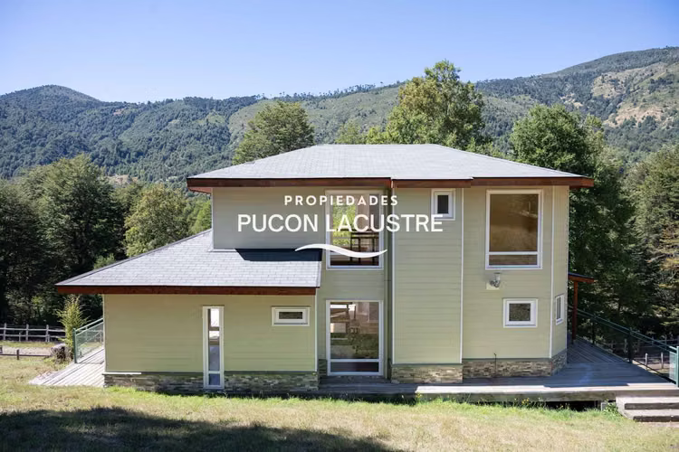 Parcela y Casa Nueva en Curarrehue (168621)
