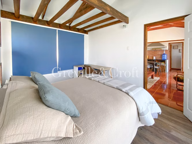 Vende terreno c/ cabaña y piscina La Serena (168590)