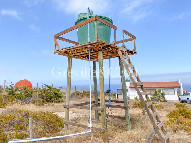 Vende terreno c/ cabaña y piscina La Serena (168590)