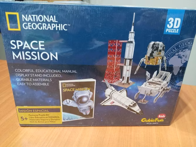 Lote 12 Puzzles 3D Nuevos Sellados CubicFun y National Geographic