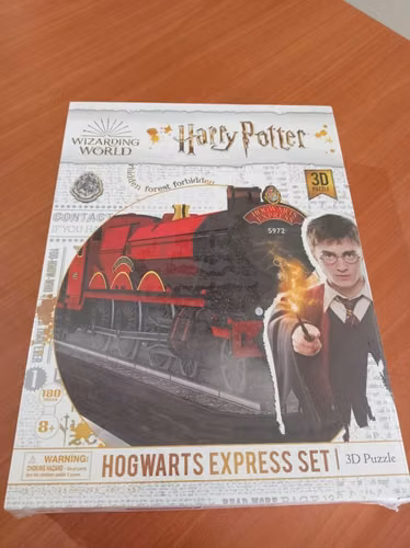 Harry Potter Hogwarts Express 3D Puzzle CubicFun Nuevo - Imagen 3
