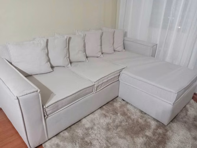 Sofá Seccional Modular Intercambiable 5 Cuerpos