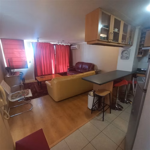 Venta AMPLIO 1dorm 1baño-estacionamiento y bodega-Placeres
