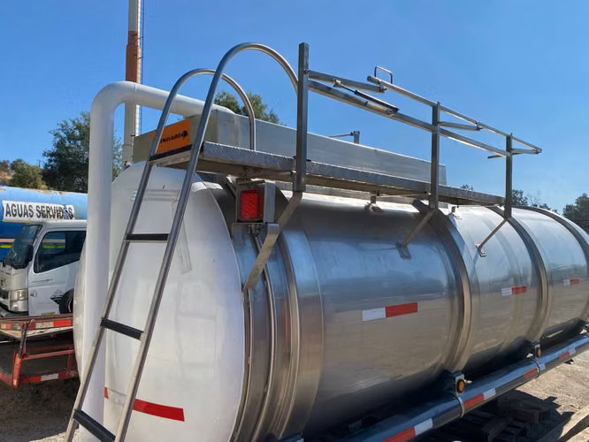 Estanque acero inoxidable 10.000 litros
