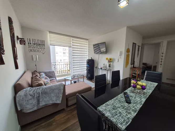 Arriendo de departamento amoblado en Condominio Villa Rocura