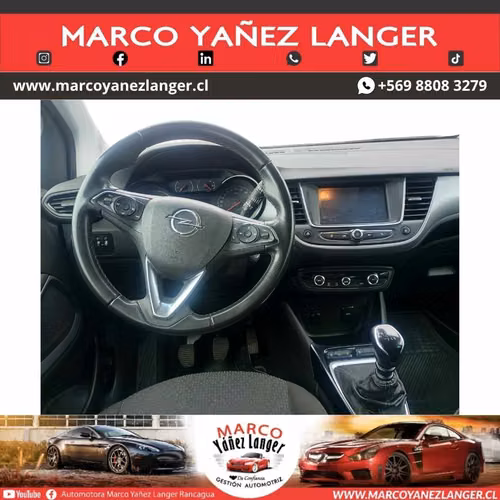 OPEL CROSSLAND MT6 1.2T / AÑO  KILOMETROS / EXCELENTE ESTADO