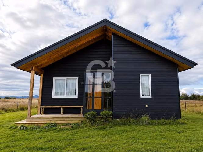 Exclusiva casa en venta con entorno natural en Los Muermos