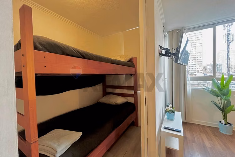 Depto 2 dorm con estacionamento en san fsco