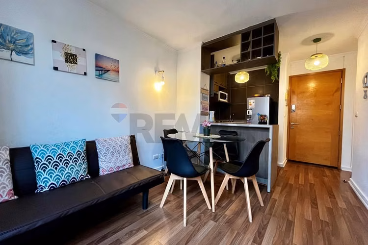 Depto 2 dorm con estacionamento en san fsco